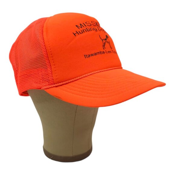 Mississippi Hunting Dog Association Mesh Snapback Cap Trucker Baseball Foam Hat - Picture 3 of 14